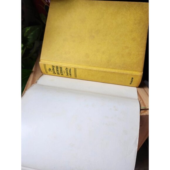 1974 Quickway Crossword Dictionary by H.W. Hill Vintage Hardcover w/ Dust Jacket - Picture 7 of 15